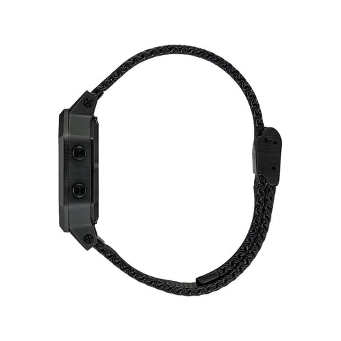 Nixon Siren Milanese All Black - Streetart.fr